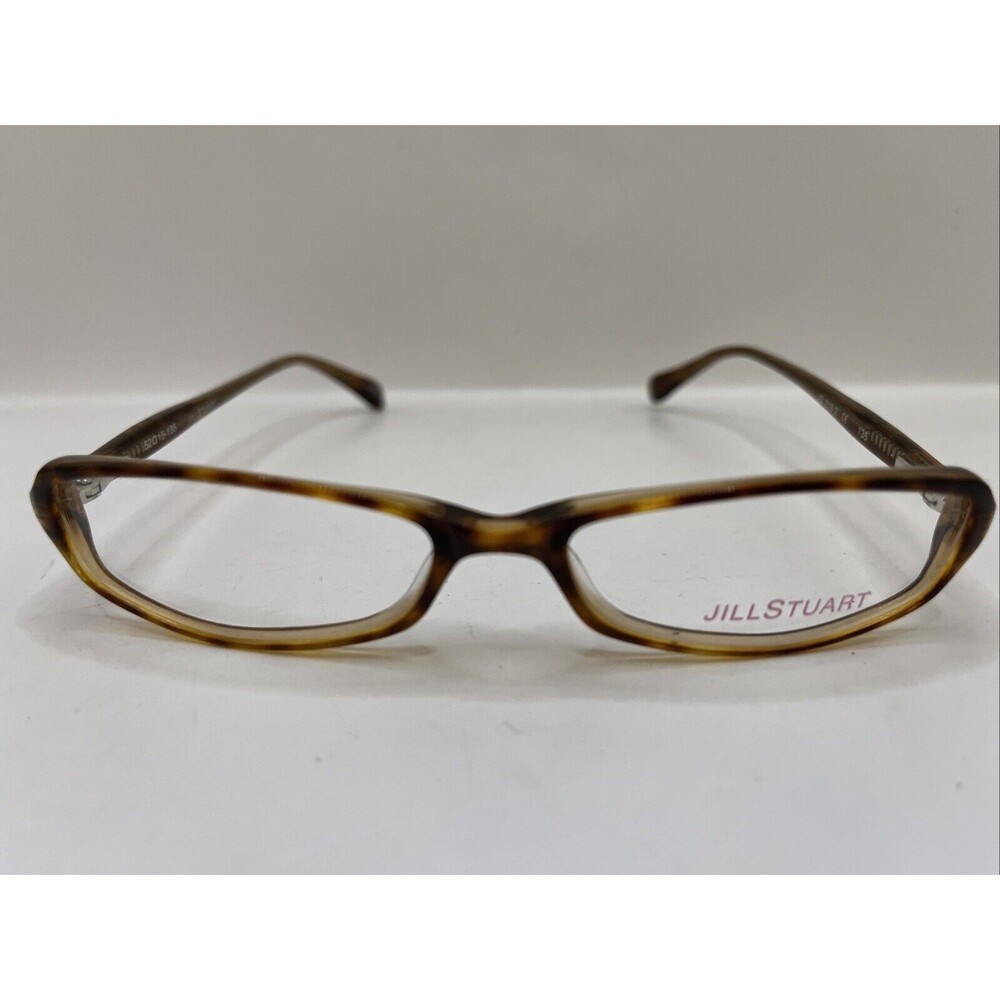 Jill Stuart Eyeglasses JS219-2 Tortoise Designer Demo Lens Brown 52-15-135